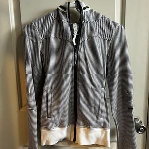 Lululemon zip up hooded scuba